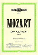 Don Giovanni, Edition Peters